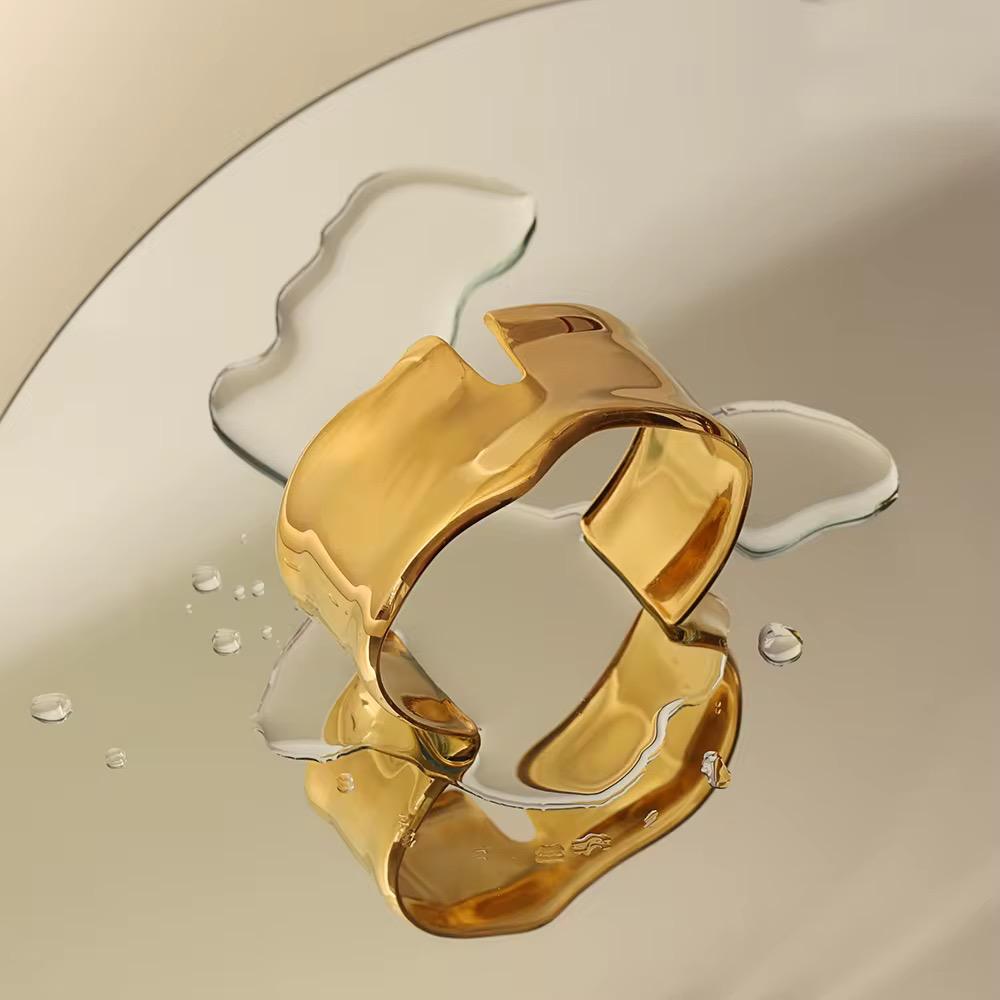 Pulseira Bracelete - Dourado