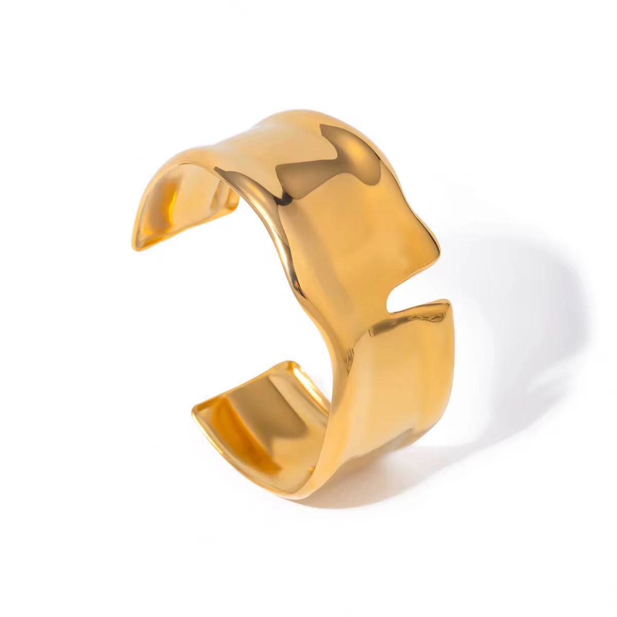 Pulseira Bracelete - Dourado