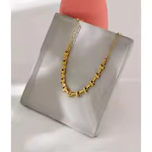 Colar Elos Elegance - Dourado