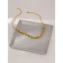 Colar Elos Elegance - Dourado
