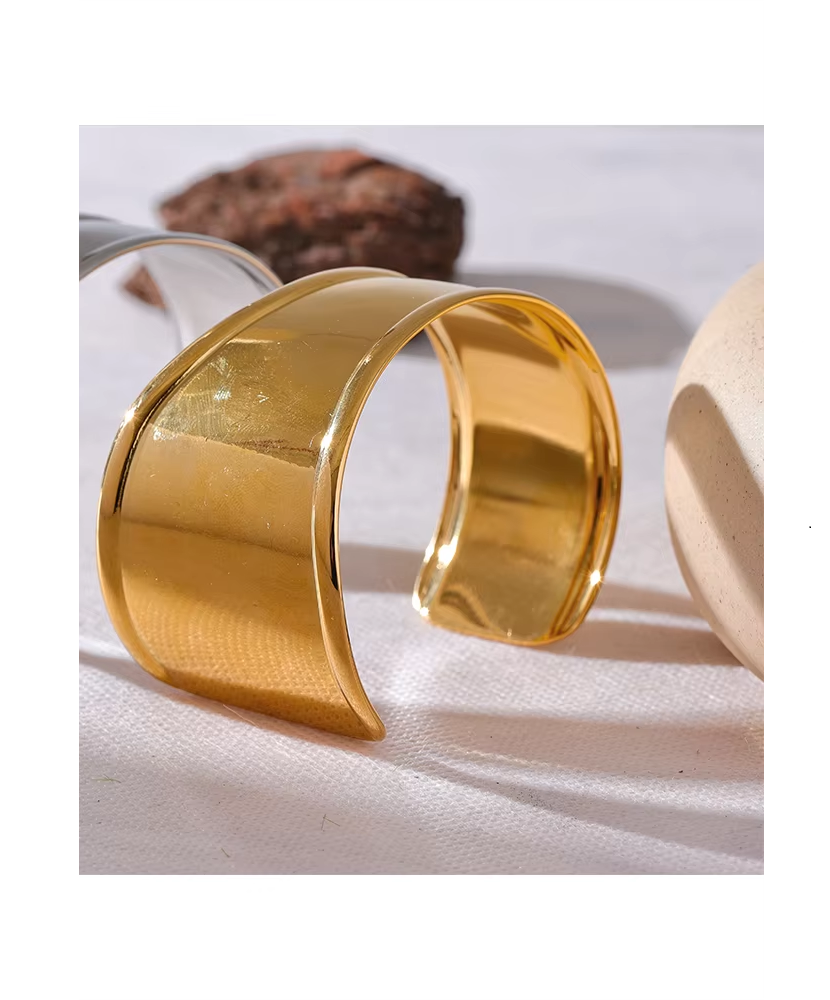 Pulseira Bracelete - Dourado