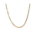 Colar snake chain - Dourado