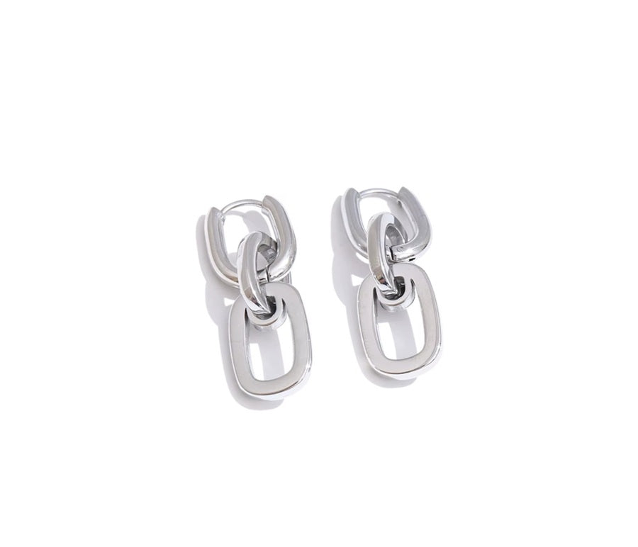 Brincos Argolas Minimalista  - Dourado