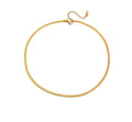 Colar snake chain choker - Dourado